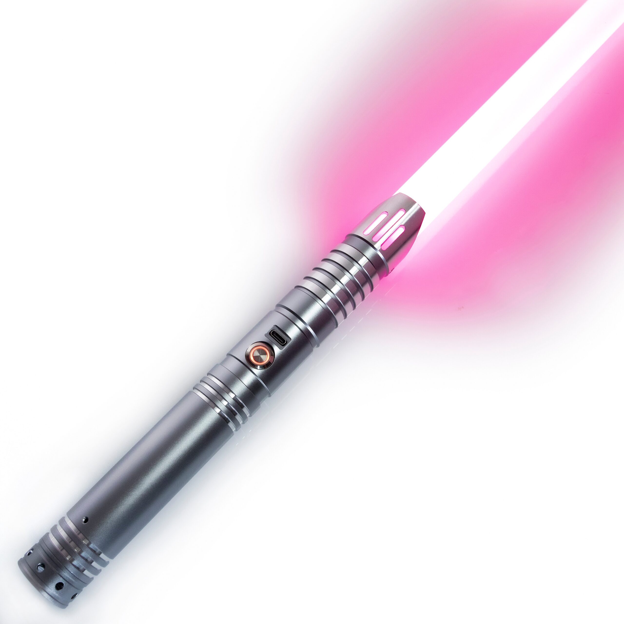 LGT Lightsaber -9 Sets Sound Fonts Type-C Charging port Heavy Dueling Light Saber Infinite Color Changing Adjustable PC Blade