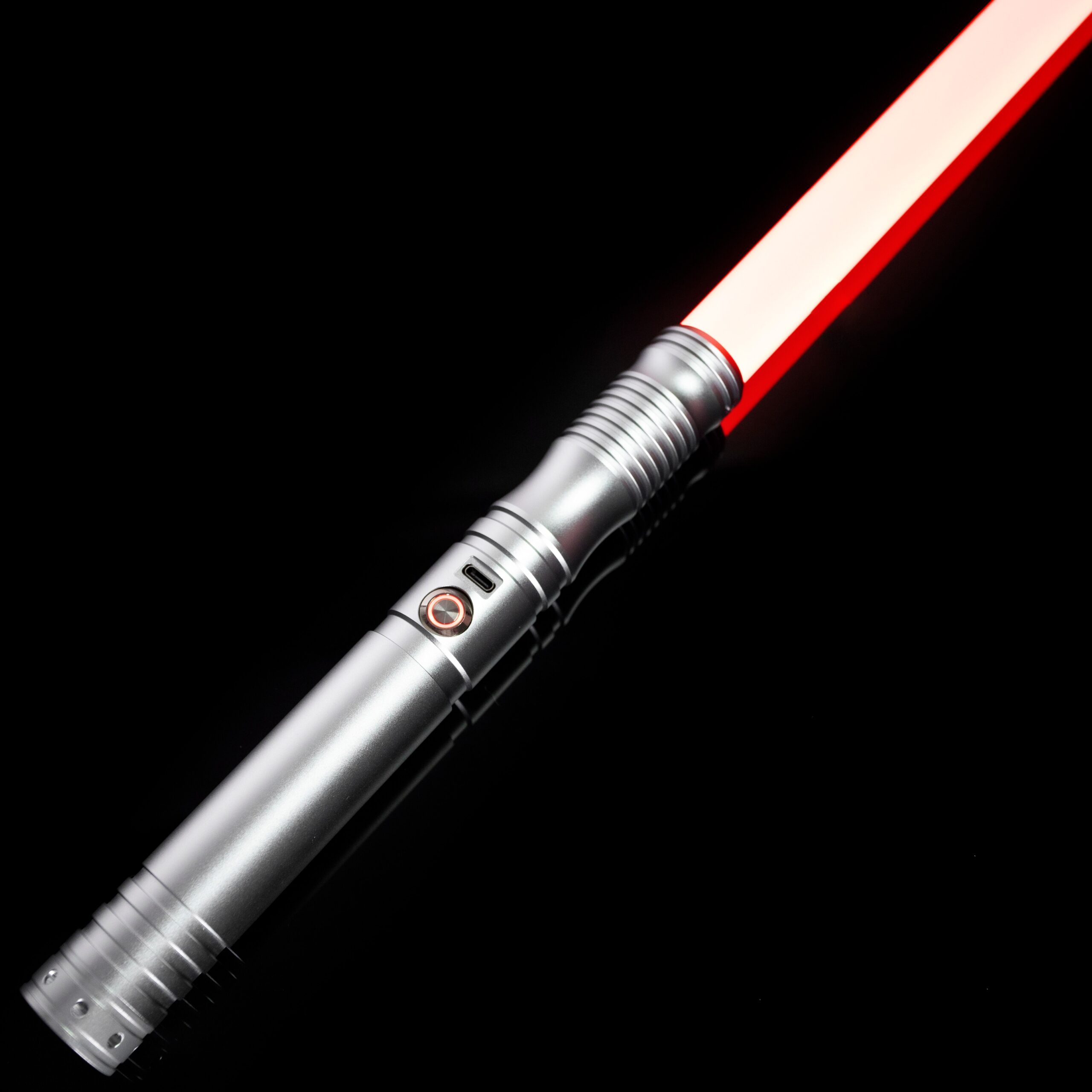 LGT Lightsaber -9 Sets Sound Fonts Type-C Charging port Heavy Dueling Light Saber Infinite Color Changing Adjustable PC Blade