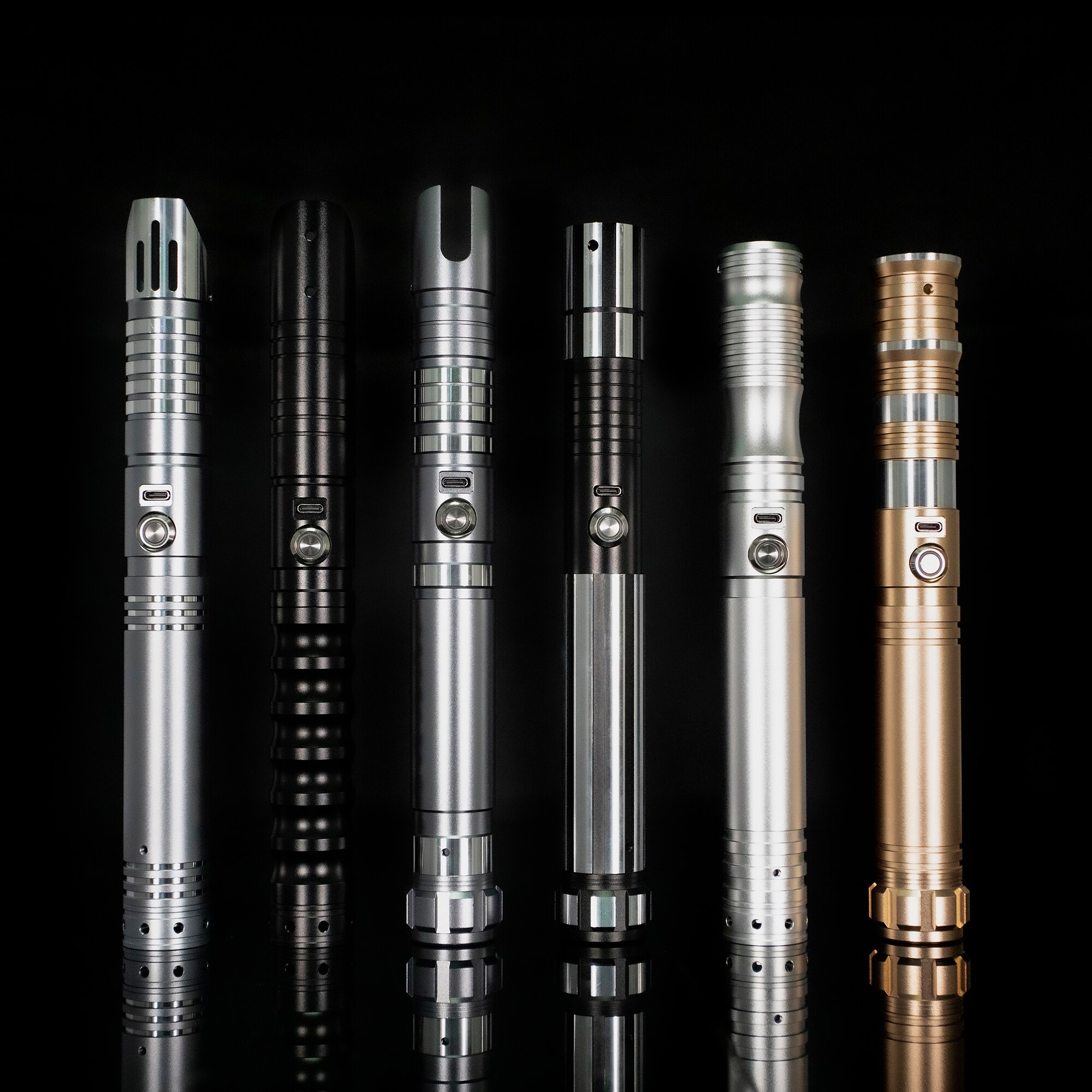 LGT Lightsaber -9 Sets Sound Fonts Type-C Charging port Heavy Dueling Light Saber Infinite Color Changing Adjustable PC Blade