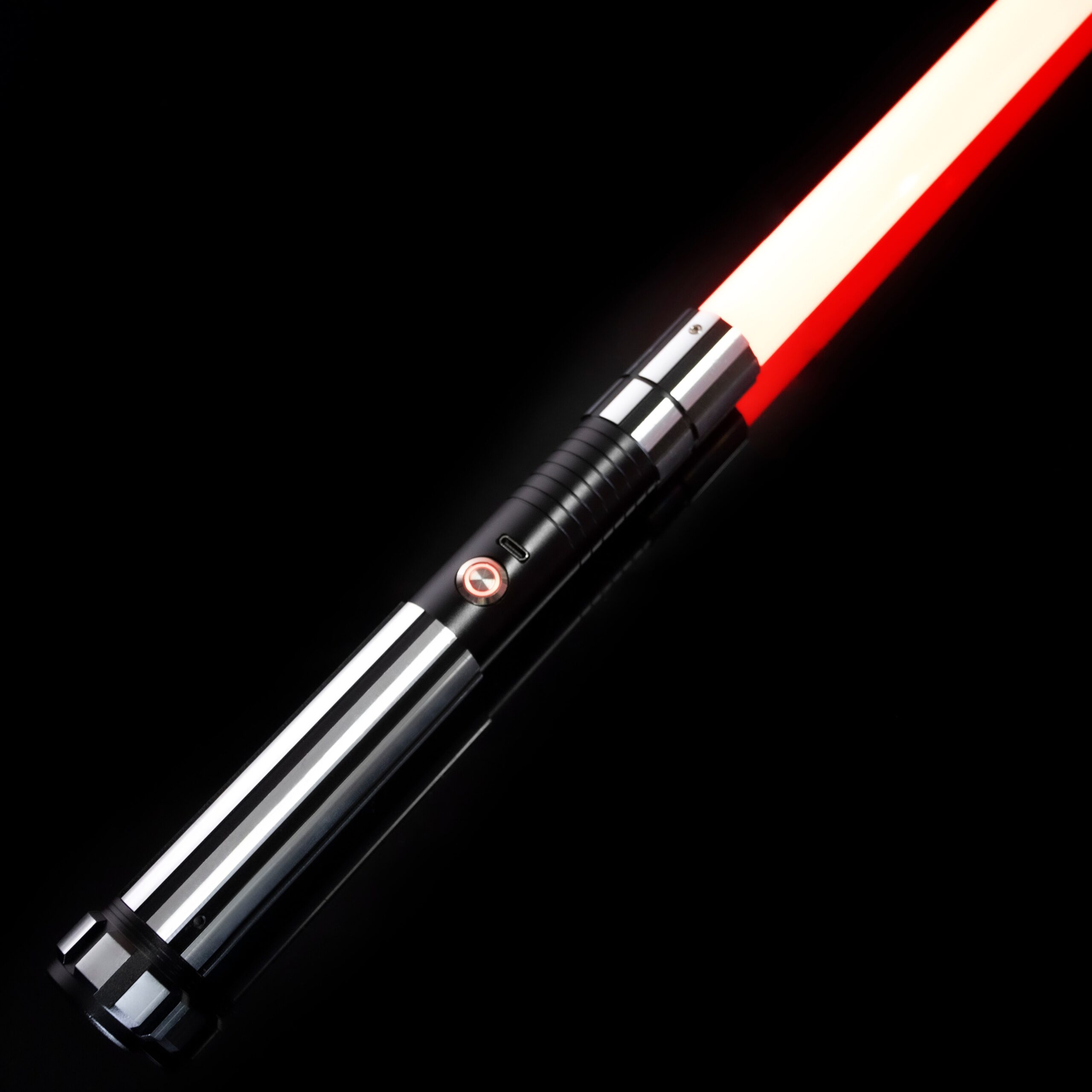 LGT Lightsaber -9 Sets Sound Fonts Type-C Charging port Heavy Dueling Light Saber Infinite Color Changing Adjustable PC Blade