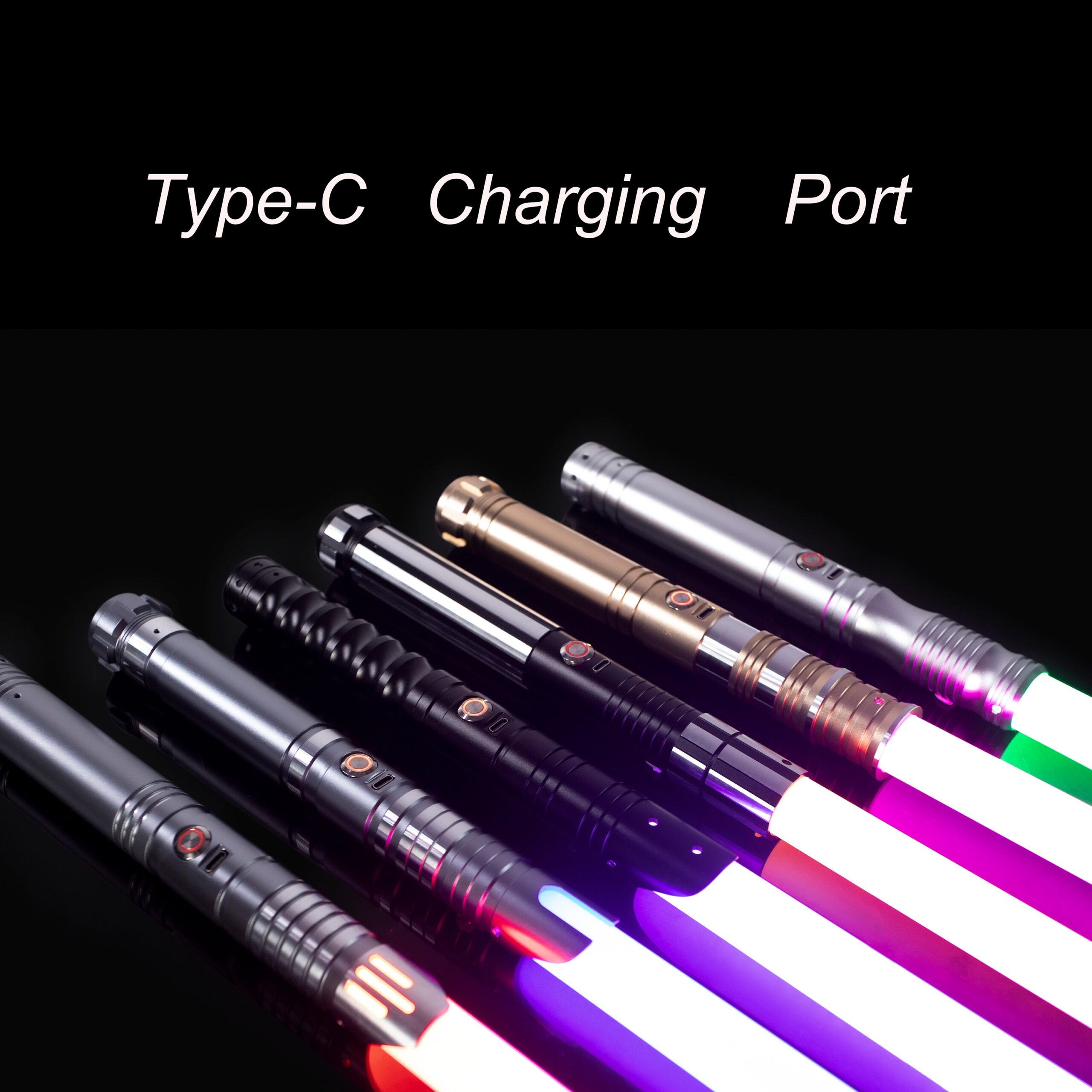 LGT Lightsaber -9 Sets Sound Fonts Type-C Charging port Heavy Dueling Light Saber Infinite Color Changing Sensitive Smooth Swing LGT Lightsaber -9 Sets Sound Fonts Type-C Charging port Heavy Dueling Light Saber Infinite Color Changing Sensitive Smooth Swing