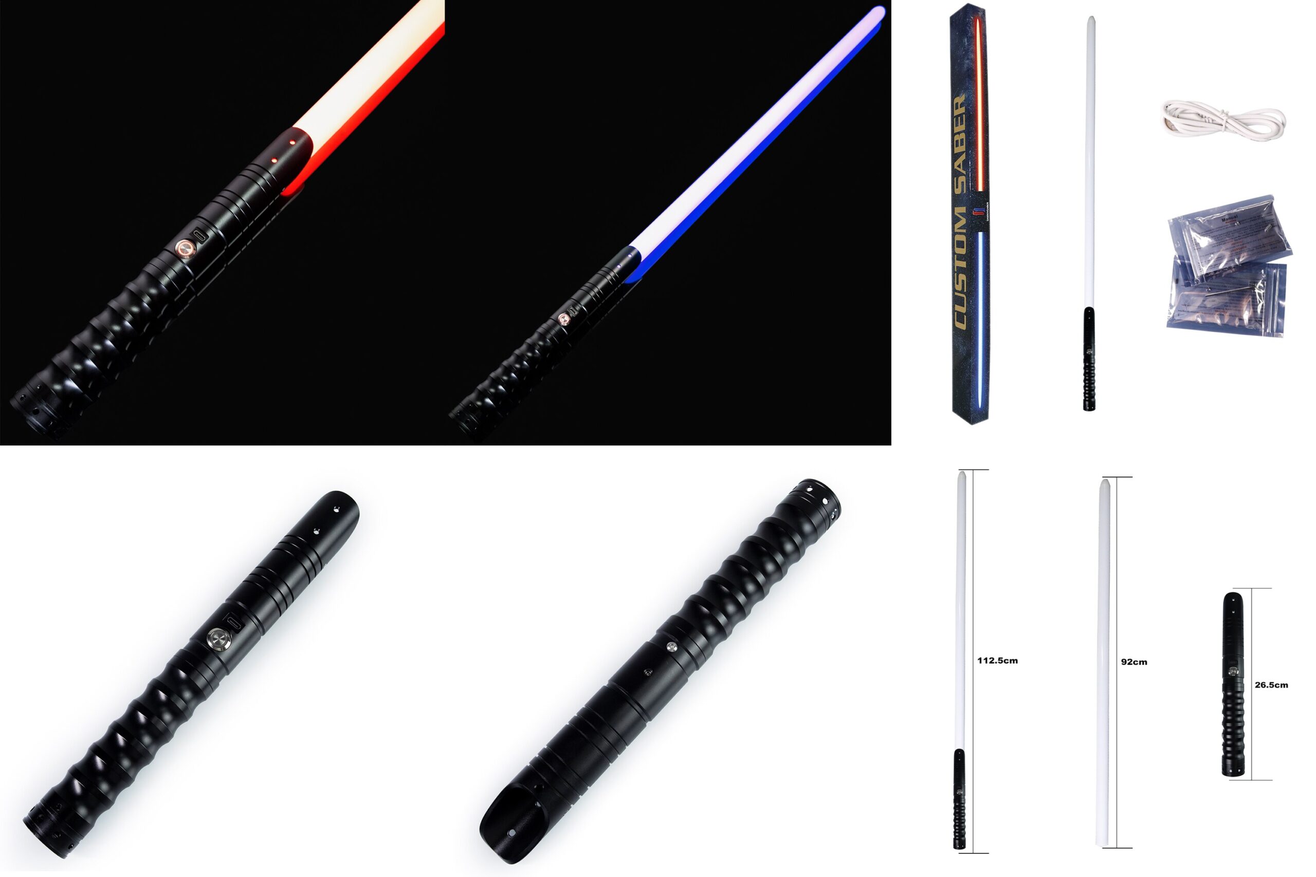 LGT Lightsaber -9 Sets Sound Fonts Type-C Charging port Heavy Dueling Light Saber Infinite Color Changing Sensitive Smooth Swing LGT Lightsaber -9 Sets Sound Fonts Type-C Charging port Heavy Dueling Light Saber Infinite Color Changing Sensitive Smooth Swing