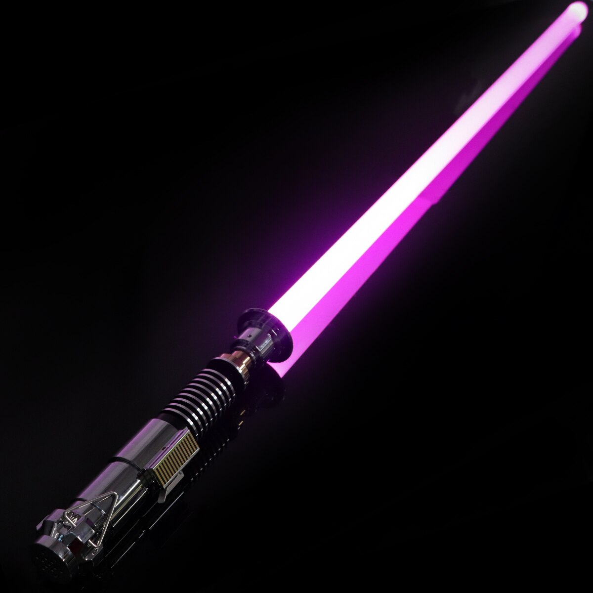 LGT Lightsaber -Luke Skywalker Force Heavy Dueling Light Saber Infinite Color Changing with 9 Sound Fonts Sensitive Smooth Swing
