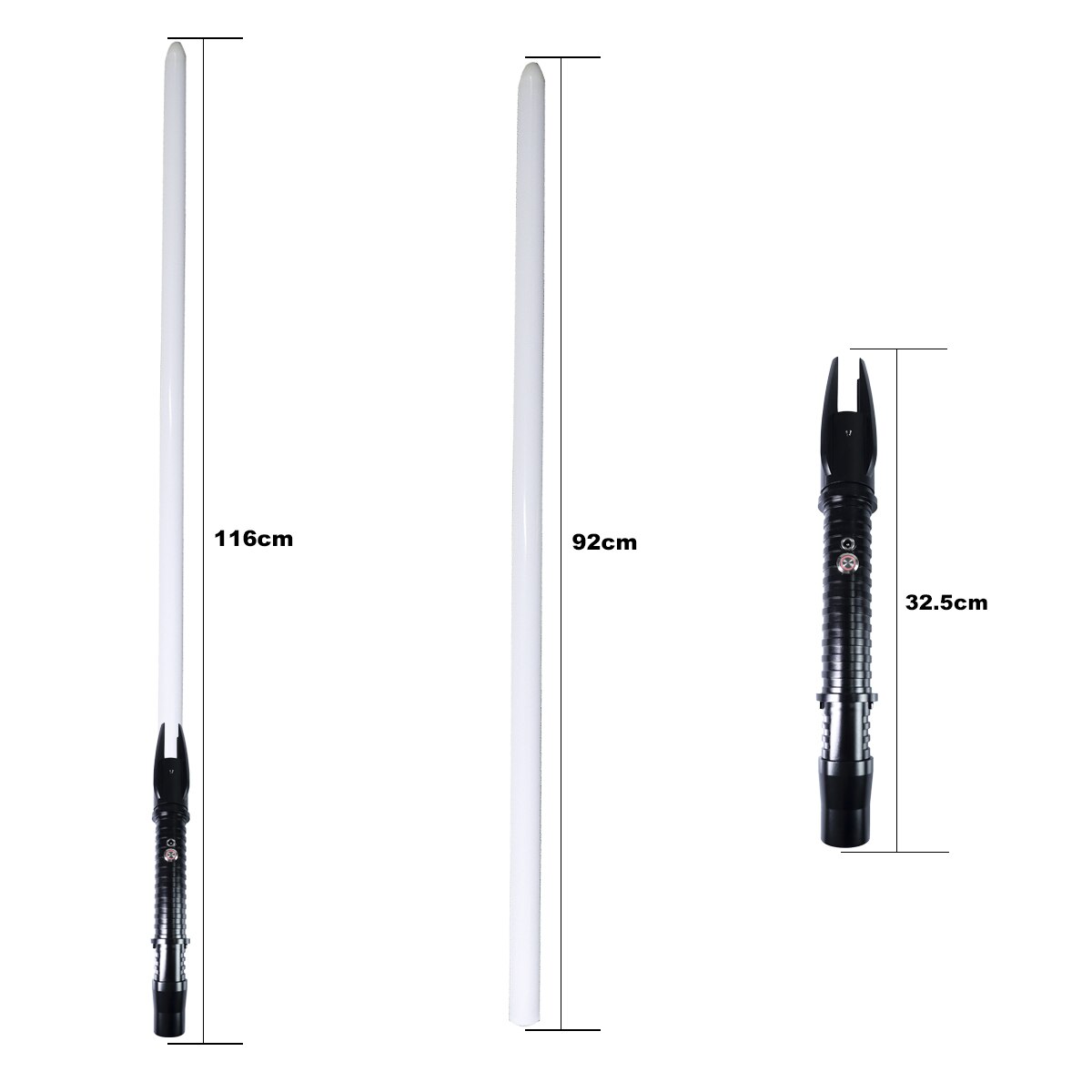 LGT Lightsaber -Metal Hilt Force FX Heavy Dueling Light Saber Infinite Color Changing with 9 Sound Fonts Sensitive Smooth Swing