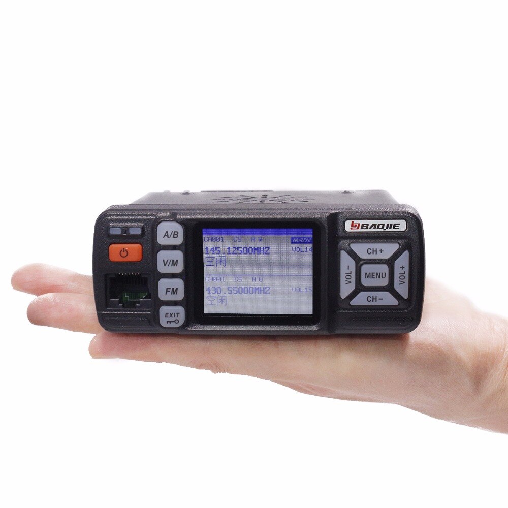 Baojie BJ-318 Car Radio Walkie Talkie Dual Band VHF UHF Mobile Radio 20/25W 10 km Two Way Radio 10KM Upgrade of BJ-218 Z218 Baojie BJ-318 Car Radio Walkie Talkie Dual Band VHF UHF Mobile Radio 20/25W 10 km Two Way Radio 10KM Upgrade of BJ-218 Z218
