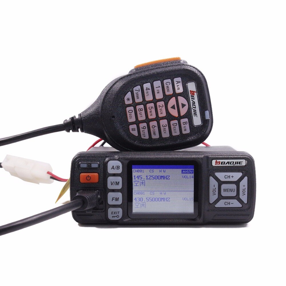 Baojie BJ-318 Car Radio Walkie Talkie Dual Band VHF UHF Mobile Radio 20/25W 10 km Two Way Radio 10KM Upgrade of BJ-218 Z218 Baojie BJ-318 Car Radio Walkie Talkie Dual Band VHF UHF Mobile Radio 20/25W 10 km Two Way Radio 10KM Upgrade of BJ-218 Z218