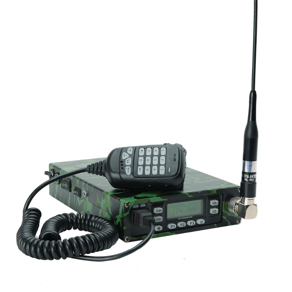 ABBREE  25W Backpack Packable FM VHF/UHF Dual Band ham Amateur Car Mobile Radio Transceivers 12000 battery