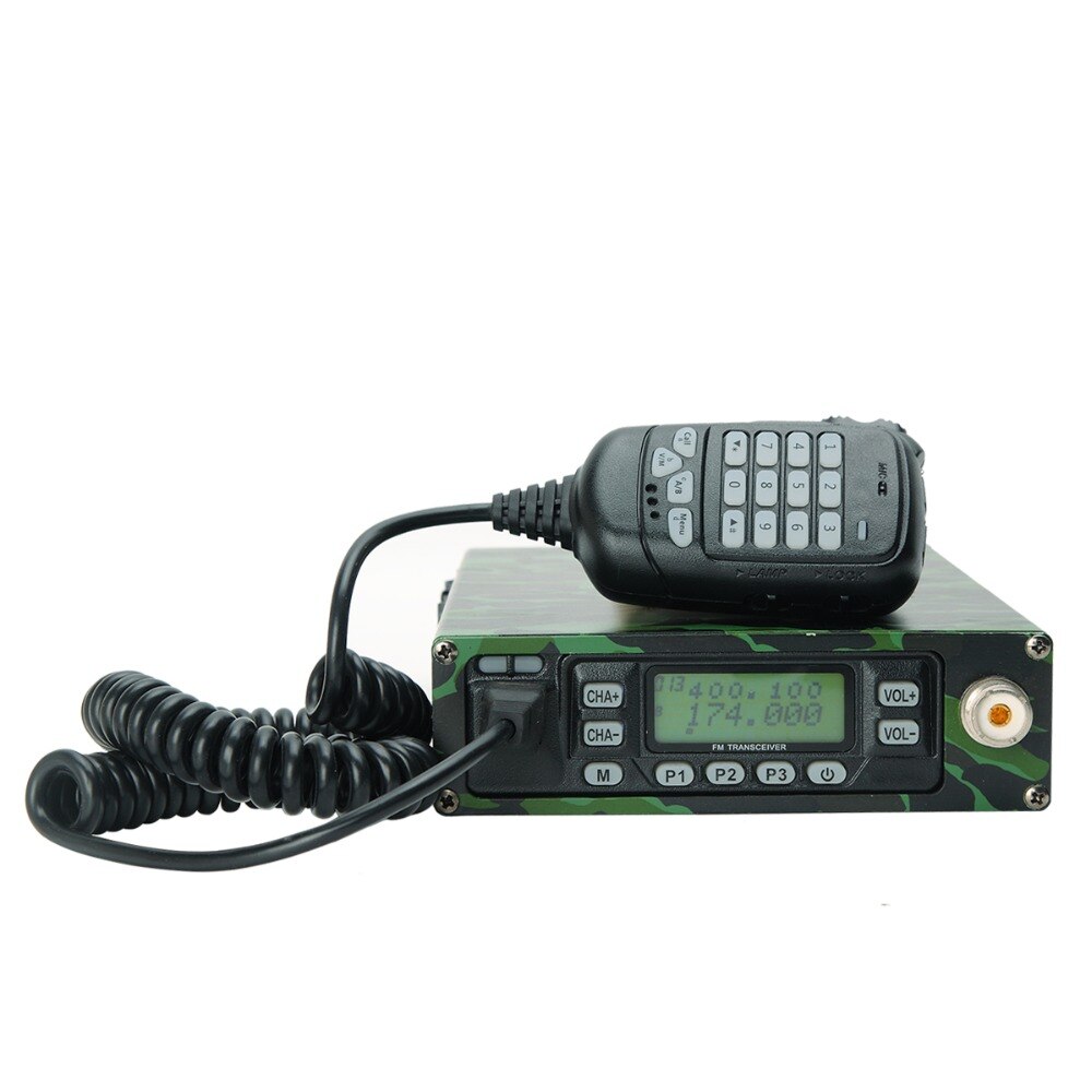 ABBREE  25W Backpack Packable FM VHF/UHF Dual Band ham Amateur Car Mobile Radio Transceivers 12000 battery